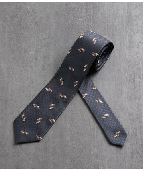 NEWYORKER / ニューヨーカー ネクタイ | MANTERO ドビー織り小紋 ネクタイ | 詳細1