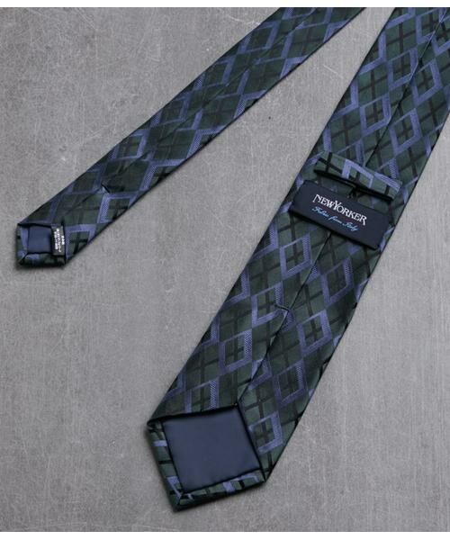 NEWYORKER / ニューヨーカー ネクタイ | MANTERO オーバーラップアーガイル ネクタイ | 詳細2