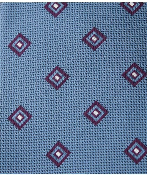 NEWYORKER / ニューヨーカー ネクタイ | スクエアカラーファインパターン ネクタイ | 詳細3