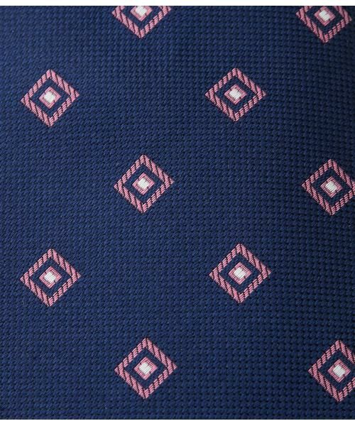 NEWYORKER / ニューヨーカー ネクタイ | スクエアカラーファインパターン ネクタイ | 詳細7