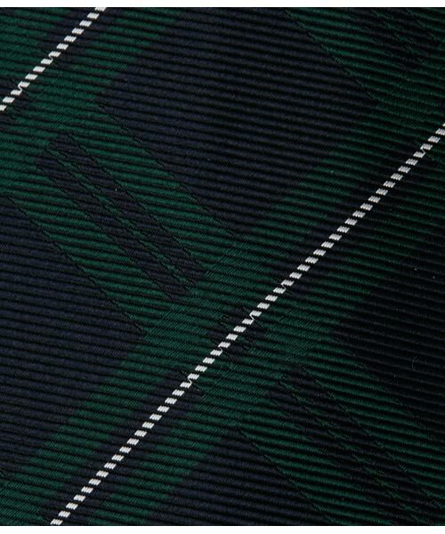 NEWYORKER / ニューヨーカー ネクタイ | ブラックウォッチオーバーストライプ ネクタイ | 詳細3