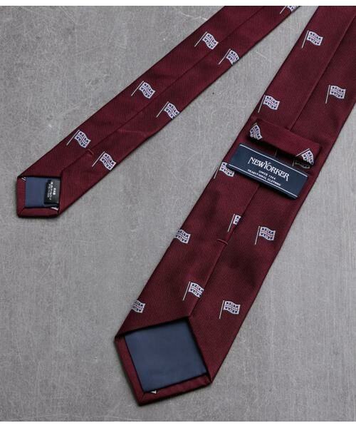 NEWYORKER / ニューヨーカー ネクタイ | フラッグモチーフ ネクタイ | 詳細2