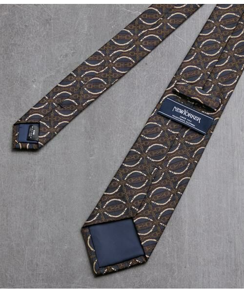 NEWYORKER / ニューヨーカー ネクタイ | ビットモチーフ ネクタイ | 詳細2