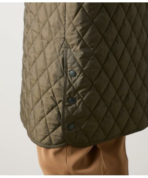 NEWYORKER / ニューヨーカー その他アウター | ポリエステルタフタ リバーシブルキルトロングコート | 詳細4