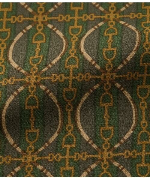 NEWYORKER / ニューヨーカー シャツ・ブラウス | ビットプリント スタンドカラーブラウス | 詳細12