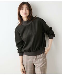 NEWYORKER / ニューヨーカー シャツ・ブラウス | フェイクスエード リブハイネックプルオーバー