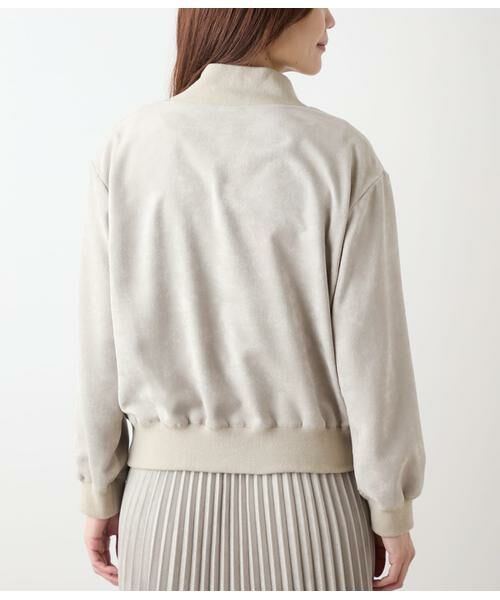 NEWYORKER / ニューヨーカー シャツ・ブラウス | フェイクスエード リブハイネックプルオーバー | 詳細2