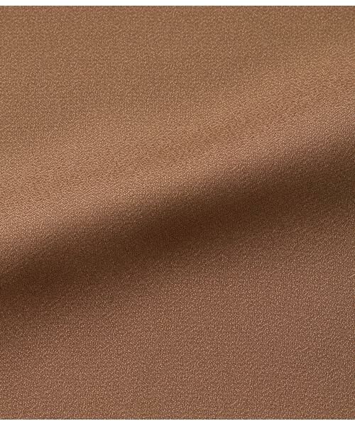 NEWYORKER / ニューヨーカー シャツ・ブラウス | ジョーゼットサテン フロントタック9分袖ブラウス | 詳細9