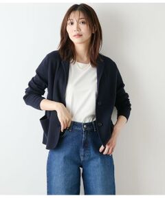 NEWYORKER / ニューヨーカー ニット・セーター | 和紙混接結編み ニットジャケット