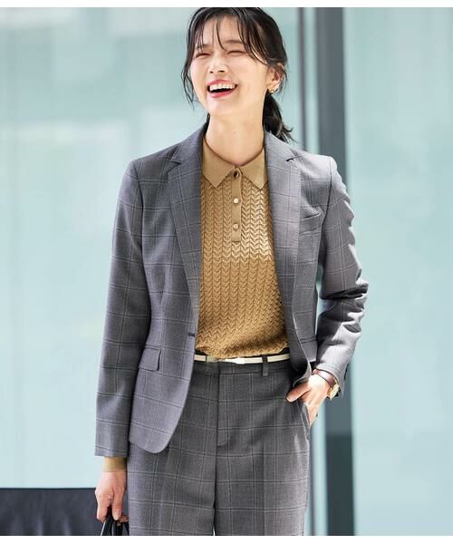 NEWYORKER / ニューヨーカー ニット・セーター | ケーブルニットポロシャツ | 詳細4