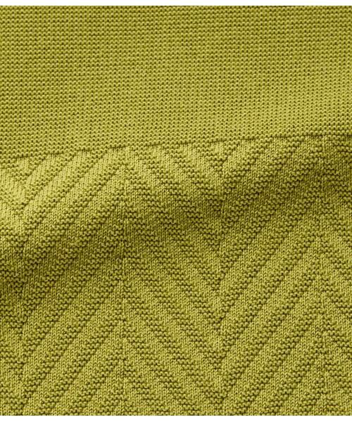 NEWYORKER / ニューヨーカー ニット・セーター | TCヘリンボーン 7分袖ニットプルオーバー | 詳細7