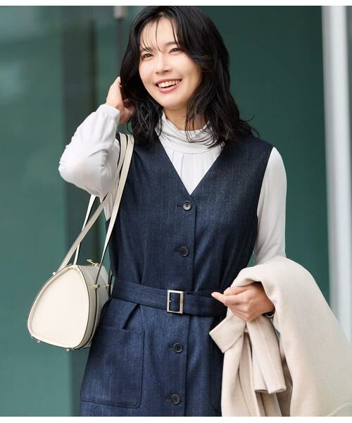 NEWYORKER / ニューヨーカー カットソー | ラグウォーム ギャザータートルネックカットソー | 詳細23