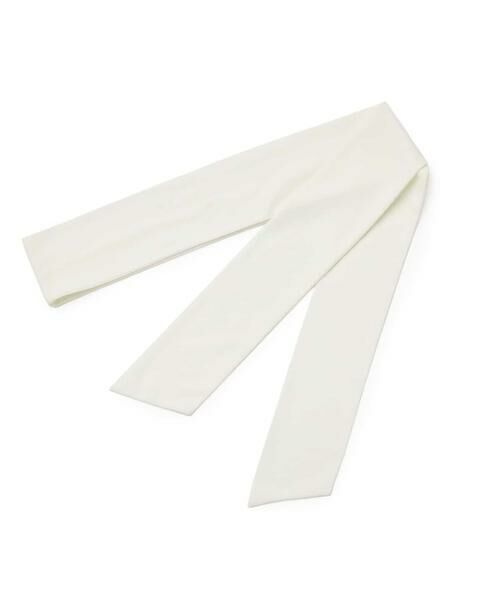 NEWYORKER / ニューヨーカー カットソー | ポリエステル強撚スムース ボウタイ付きハイネックカットソープルオーバー | 詳細5