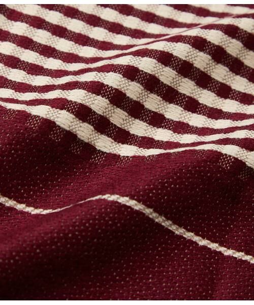 NEWYORKER / ニューヨーカー マフラー・ショール・スヌード・ストール | チェックボーダーストール | 詳細4