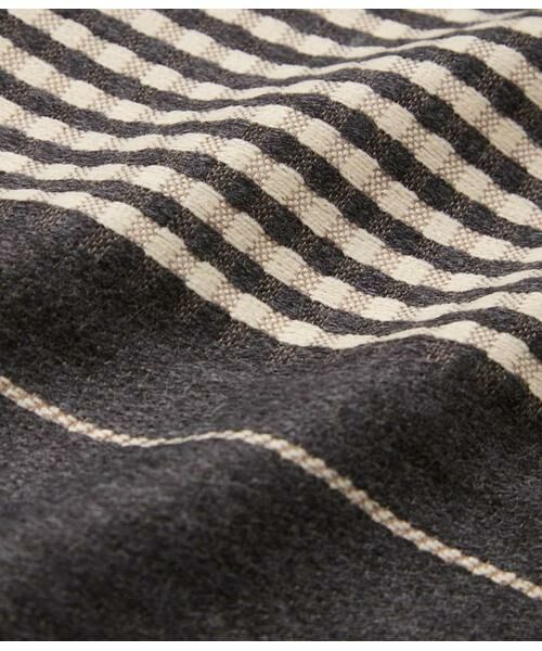 NEWYORKER / ニューヨーカー マフラー・ショール・スヌード・ストール | チェックボーダーストール | 詳細6