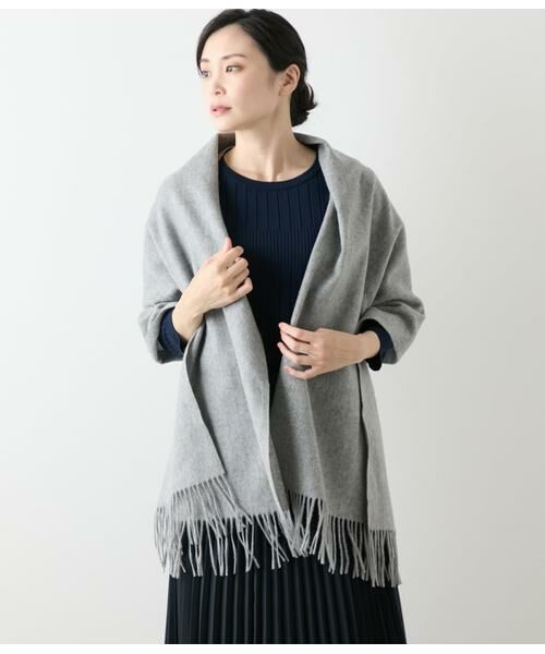 NEWYORKER / ニューヨーカー マフラー・ショール・スヌード・ストール | 無地ストール | 詳細3
