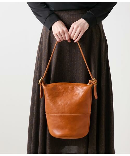 NEWYORKER / ニューヨーカー クラッチ・パーティバッグ | バケツ型レザーバッグ | 詳細7