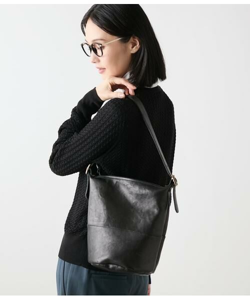 NEWYORKER / ニューヨーカー クラッチ・パーティバッグ | バケツ型レザーバッグ | 詳細9