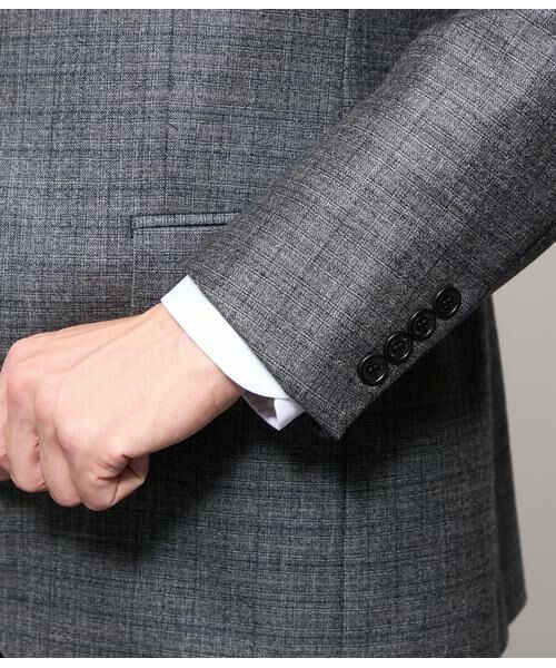 NEWYORKER / ニューヨーカー セットアップ | PREMIUM ミルドチェック ジャケット(セットアップ対応) | 詳細3