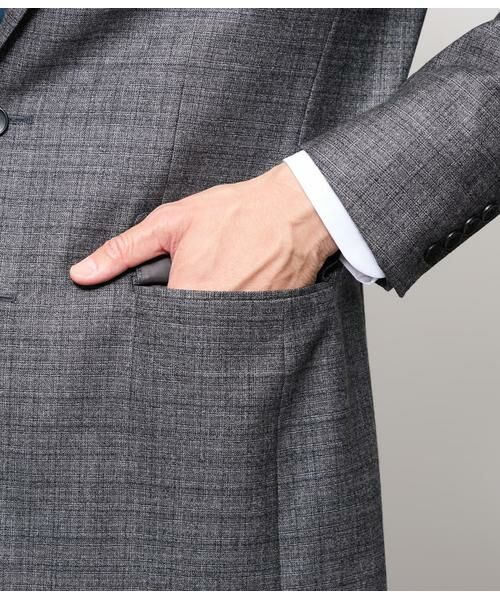 NEWYORKER / ニューヨーカー セットアップ | PREMIUM ミルドチェック ジャケット(セットアップ対応) | 詳細4