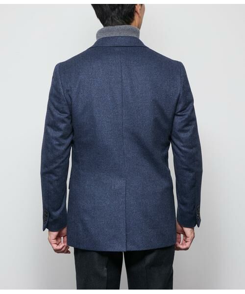 NEWYORKER / ニューヨーカー テーラードジャケット | カシミヤビーバー 千鳥 ジャケット | 詳細2