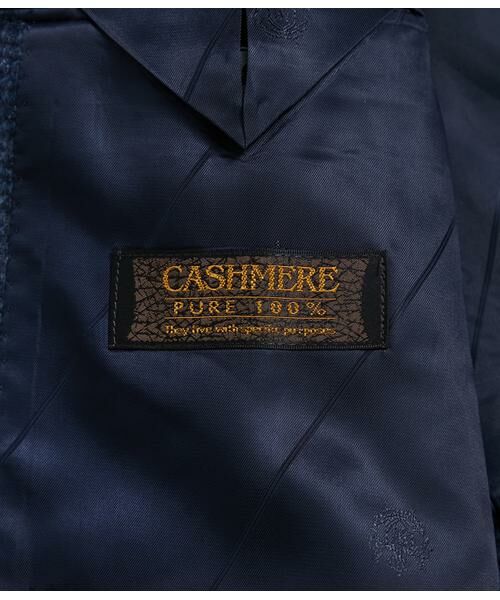 NEWYORKER / ニューヨーカー テーラードジャケット | カシミヤビーバー 千鳥 ジャケット | 詳細8