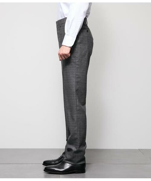 NEWYORKER / ニューヨーカー セットアップ | PREMIUM ミルドチェック ウエストアジャストスラックス(セットアップ対応) | 詳細2