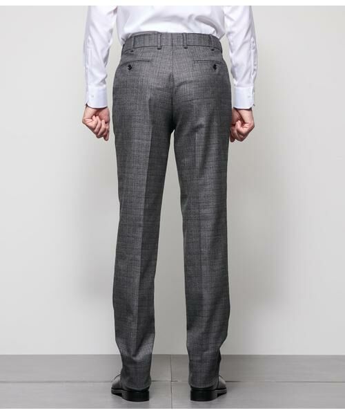 NEWYORKER / ニューヨーカー セットアップ | PREMIUM ミルドチェック ウエストアジャストスラックス(セットアップ対応) | 詳細3