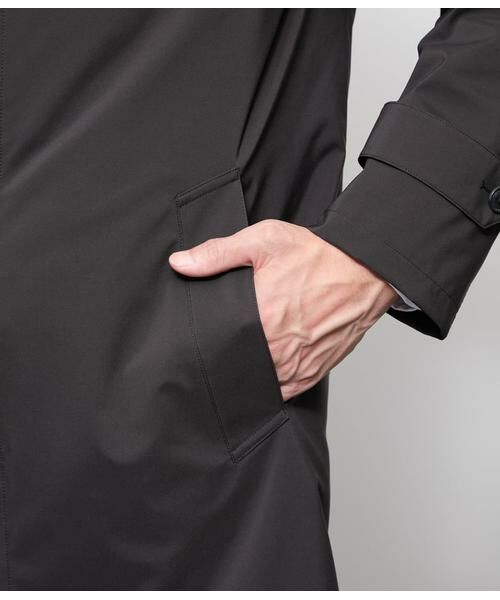 NEWYORKER / ニューヨーカー その他アウター | NY ACTIVE ナイロン 3層ボンディング スタンドカラーコート | 詳細6