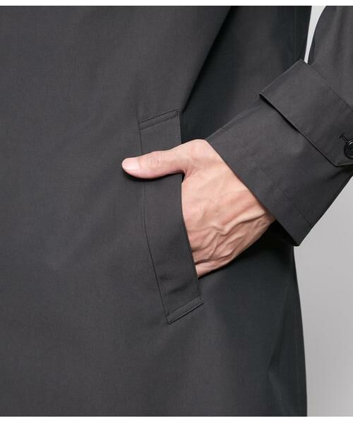 NEWYORKER / ニューヨーカー その他アウター | WOOLIAN PLAIN レイヤードスタンドカラーコート | 詳細5
