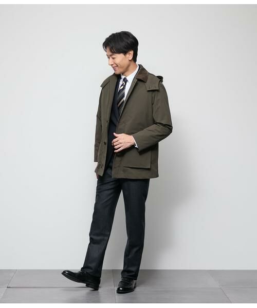 NEWYORKER / ニューヨーカー その他アウター | SOLOTEX ツイル ハンティングジャケット | 詳細15