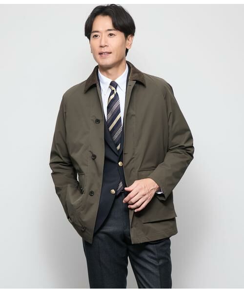 NEWYORKER / ニューヨーカー その他アウター | SOLOTEX ツイル ハンティングジャケット | 詳細16