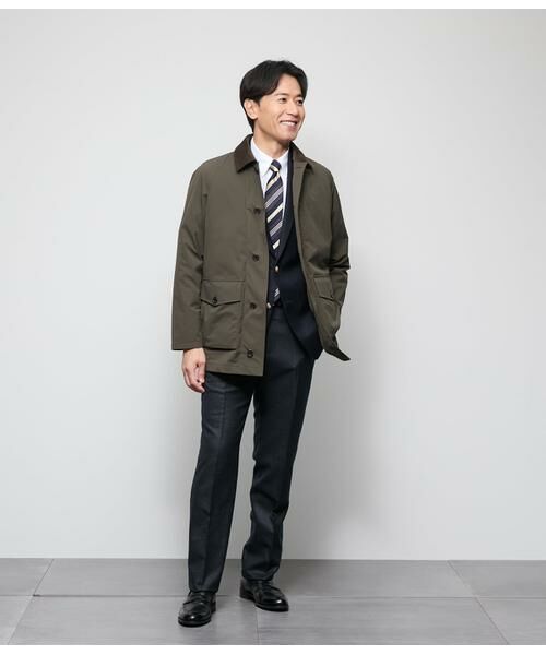 NEWYORKER / ニューヨーカー その他アウター | SOLOTEX ツイル ハンティングジャケット | 詳細17