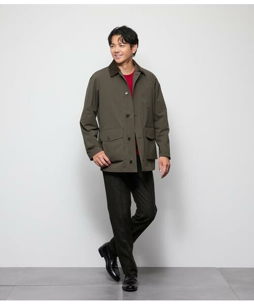 NEWYORKER / ニューヨーカー その他アウター | SOLOTEX ツイル ハンティングジャケット | 詳細20
