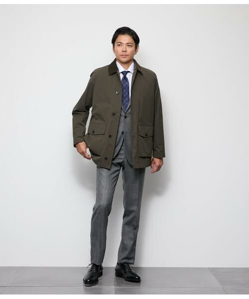 NEWYORKER / ニューヨーカー その他アウター | SOLOTEX ツイル ハンティングジャケット | 詳細21