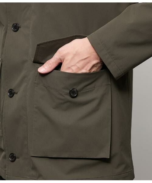 NEWYORKER / ニューヨーカー その他アウター | SOLOTEX ツイル ハンティングジャケット | 詳細8