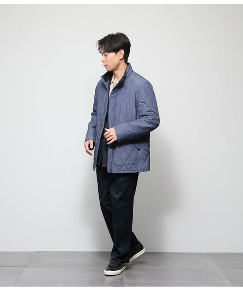 NEWYORKER / ニューヨーカー その他アウター | メランジ調タフタ キルティングアウター | 詳細17