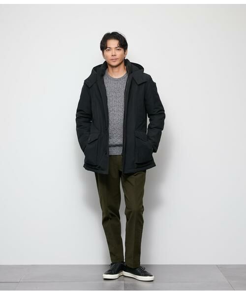 NEWYORKER / ニューヨーカー ダウンジャケット・ベスト | WOOLIAN PLAIN スタンドフード付きダウンアウター | 詳細15