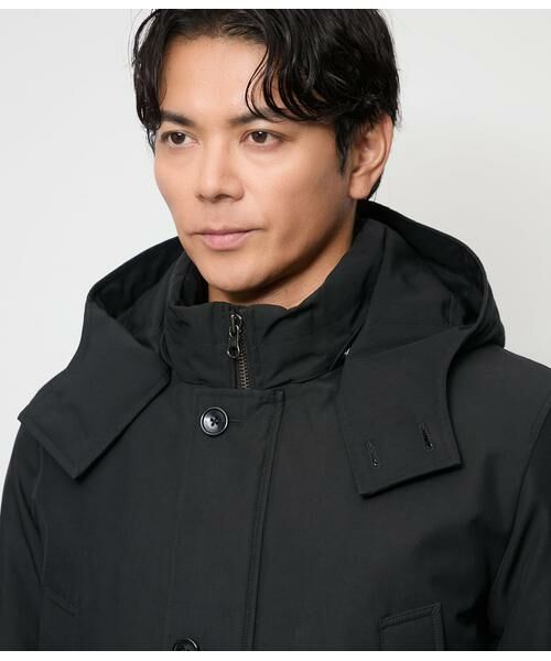 NEWYORKER / ニューヨーカー ダウンジャケット・ベスト | WOOLIAN PLAIN スタンドフード付きダウンアウター | 詳細4