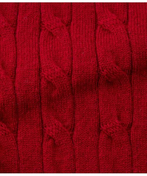 NEWYORKER / ニューヨーカー ニット・セーター | カシミヤ ケーブルクルーネック プルオーバーニット | 詳細12