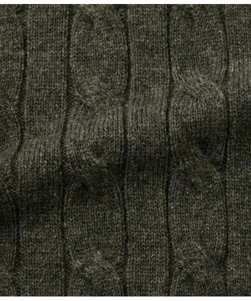 NEWYORKER / ニューヨーカー ニット・セーター | カシミヤ ケーブルクルーネック プルオーバーニット | 詳細16