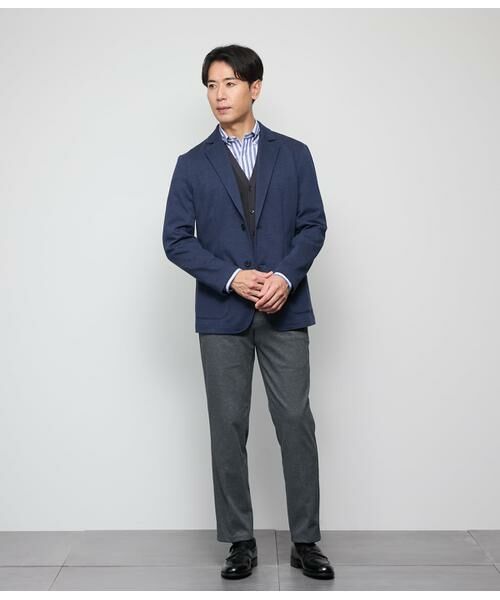 NEWYORKER / ニューヨーカー ベスト | Vネック 前開きニットベスト | 詳細5