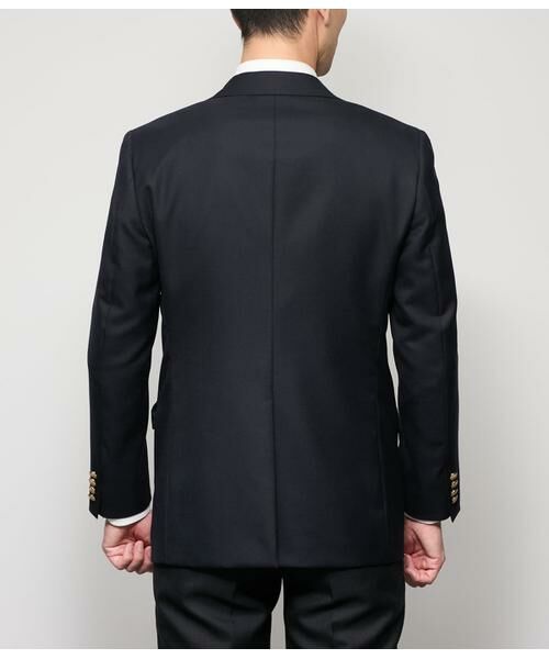 NEWYORKER / ニューヨーカー テーラードジャケット | HERITAGE CLOTH 無地 サキソニーブレザー | 詳細2