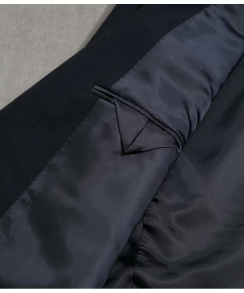 NEWYORKER / ニューヨーカー テーラードジャケット | HERITAGE CLOTH 無地 サキソニーブレザー | 詳細6