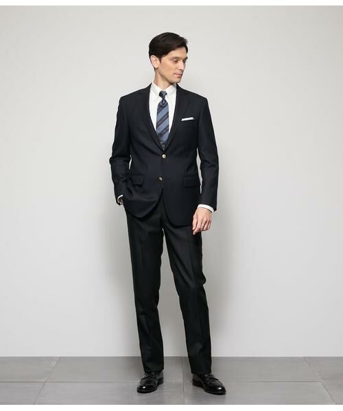 NEWYORKER / ニューヨーカー テーラードジャケット | HERITAGE CLOTH 無地 サキソニーブレザー | 詳細9