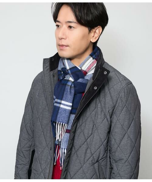 NEWYORKER / ニューヨーカー マフラー・ショール・スヌード・ストール | カシミヤ BIGニューヨーカータータン マフラー | 詳細2