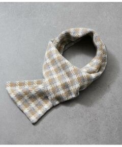 NEWYORKER / ニューヨーカー マフラー・ショール・スヌード・ストール | NUANCES COLOR MEASURE CHECK ミニマフラー