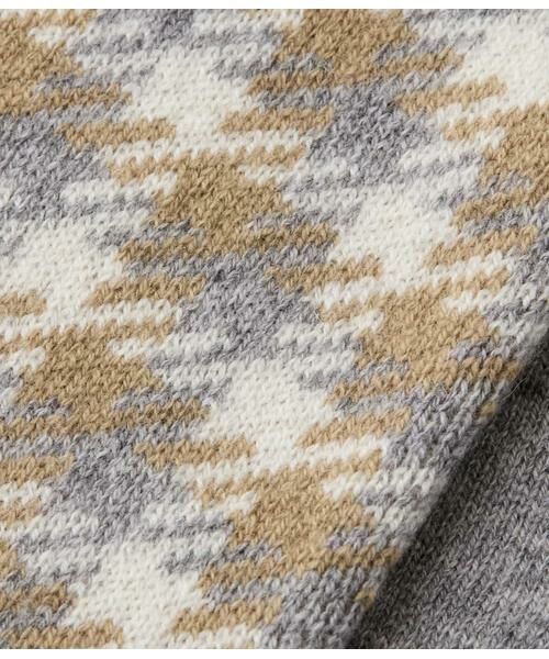 NEWYORKER / ニューヨーカー マフラー・ショール・スヌード・ストール | NUANCES COLOR MEASURE CHECK ミニマフラー | 詳細5