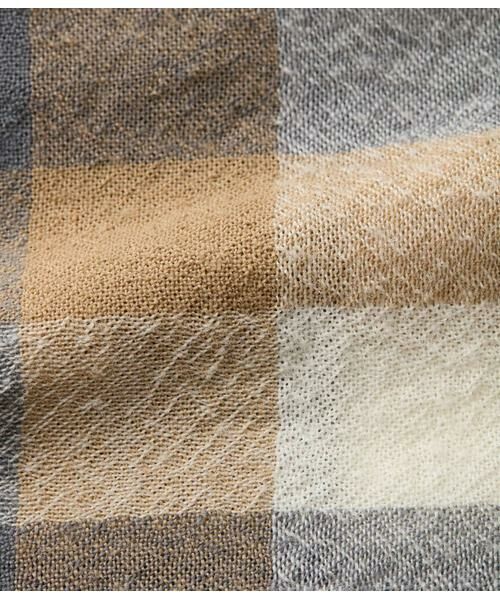 NEWYORKER / ニューヨーカー その他アウター | エターミンブロックチェック ケープストール | 詳細11