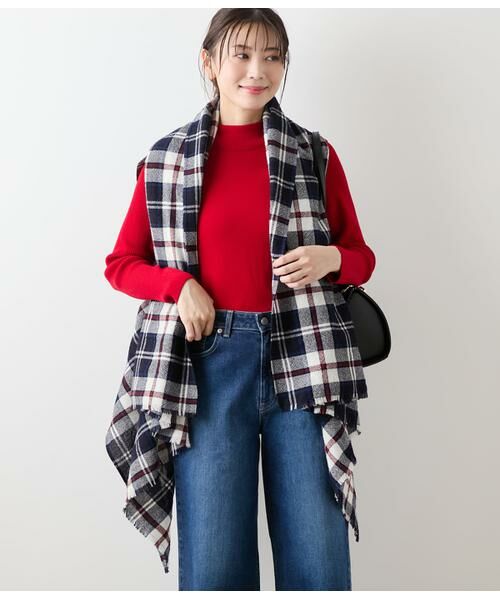 NEWYORKER / ニューヨーカー その他アウター | エターミンニューヨーカータータン ケープストール | 詳細7